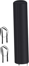 rockible Outdoor Solar Shower Cover Solar Shower Enclosure,Sturdy 25.98x87.01inch,Weather Protection Case for 10.6 Gallon