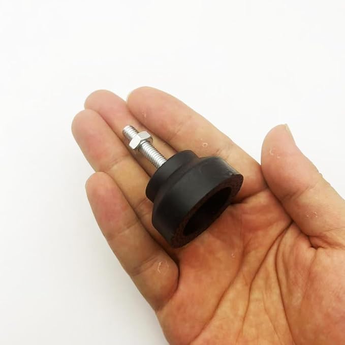 Adjustable Leveling Foot,Small Equipment Foot,Base Diameter 40mm, Thread M6 * 27mm