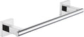 Hand Towel Bar 14", Suyar SUS304 Stainless Steel Shower Towel Holder, Bathroom Kitchen Closet Cabinet Washcloth Rack Wall Mounted, Polished Chrome