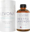 Levona Scents Pure Essential Oils for Diffusers for Home Luxury Scents - Restful Lavender Essential Oil is A Floral Blend of Eucalyptus, Bergamot, Lavender - Aroma Diffuser Oil