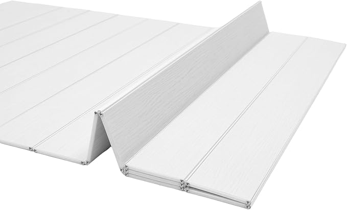 Bathtub Cover Foldable 62.9" x 31.5" Bath Tray Adjustable PVC Shutter Bath Lid Anti-dust Bathtubs Cover for Tub Can Store Wine Glass, Books, Tablets, Cellphones (White)