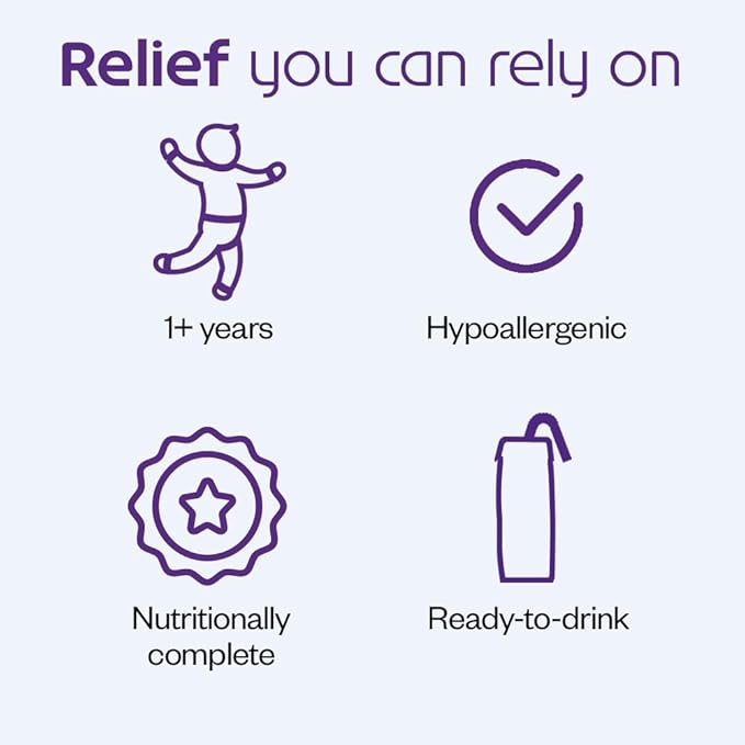 Nutricia Neocate Splash - Ready-to-Feed Hypoallergenic, Amino Acid-Based Toddler and Junior Formula - Orange-Pineapple - 8 fl oz (Case of 27)