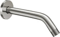 Cobbe Shower Arm with Flange and Teflon Tape, 10-Inches Wall Mounted Shower Pipe Arm 304 Stainless Steel Extension for Fixed Shower Head, Brushed Nickel
