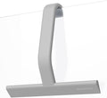 dancemoon JustHang Shower Squeegee for Glass Doors, All-One-Piece Silicone with Built-in Hook Design for Easy Hanging, Household Window Mirror Squeegee for Bathroom, Glass, Kitchen, Tile Wall, Car