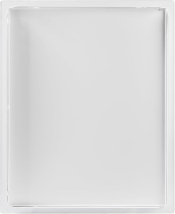 Vent Systems 16'' x 20'' Inch White Stainless Steel Access Panel - Easy Access Doors - Access Panel for Drywall, Wall, Electrical and Plumbing Service Door