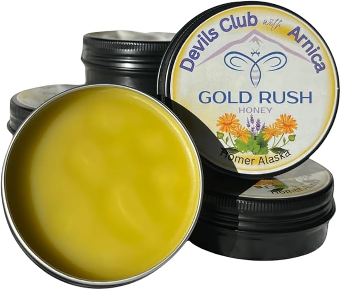 Devil's Club Salve | Arnica Balm | Devil's Club Salve with Arnica 2X Strength | Skin, Muscle and Joint Soothing from Nature