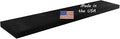 joelsantiques - 72 Inch Wooden Floating Shelves for Wall - 72x10x2 in - Made of Natural Wood - Long Heavy Duty Rustic Wall Shelves for Bedroom - Perfect for Living Room, Kitchen - Black