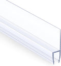 AmazerBath 5 PCS Shower Door Side Seal Strip -15.75 Inches x 5, 5 Sections Segmented Shower Installation Kit, Frameless Glass Door Seal Strip - Suitable for 1/4 Inch Glass
