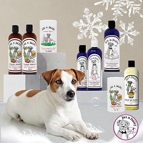 Jax n Daisy Honey Dog Conditioner Conditioner for Dogs with Honey Nectar Oil Hempseed Oil and Vitamin Soften Dog Coat and Soothe Skin for Furry Freshness Grooming Accessories Essentials