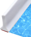 Collapsible Shower Water Guard Water Splash Guard Water Dam Barrier Shower Threshold for Shower Stall, Stay Dry Retainer for Wet and Dry Separation for Bathroom (39") …