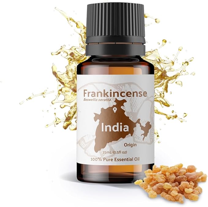 Frankincense Essential Oil - Direct from Madhya Pradesh, India - Pure Essential Oil for Diffusers and Aromatherapy | 100% Pure Therapeutic Grade Natural Aceite de Incienso (22lbs)