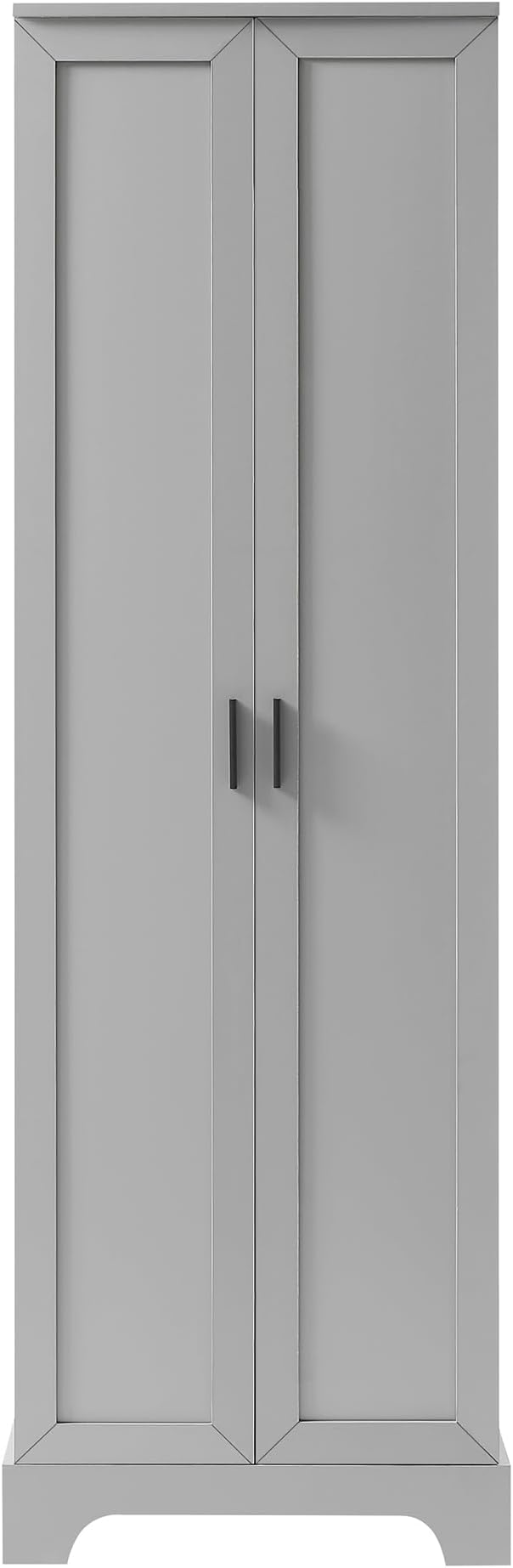Favfurish 70" Tall Bathroom Storage Cabinet with Doors,Modern Linen Cabinets w/Adjustable Shelves & Anti-Tipping Device,Easy Assembly,Freestanding Organizer for Dining Room,Kitchen,Office,Grey