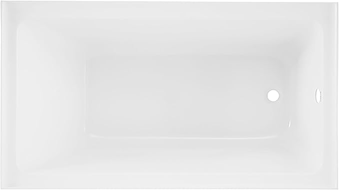 Voltaire 54" X 30" Right-Hand Drain Alcove Bathtub with Apron