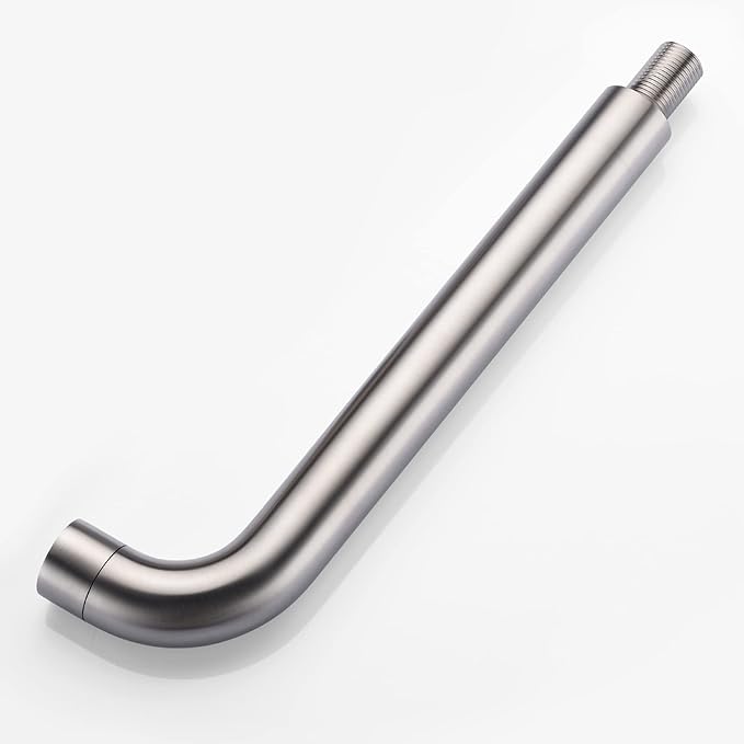 SUMERAIN Tub Faucet Brushed Nickel Wall Mount Tub Filler High Flow Bathtub Faucet with Rough in Valve, Extra Long Spout