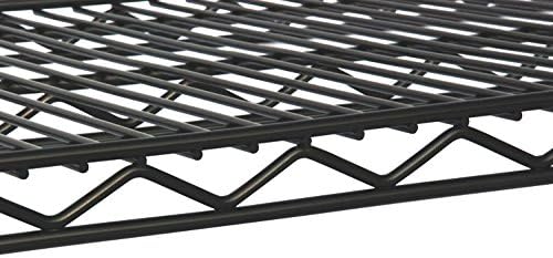 Omega 18" Deep x 60" Wide x 36" High 3 Tier Black Starter Shelving Unit
