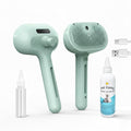 Pet Steam Brush for Dog & Cat, 3 in 1 Spray Hair Removal Comb for Shedding & Grooming, Water Brush for Long & Short Haired Pets, Includes 200ml Shampoo & USB Rechargeable Design, Green