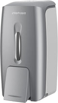 Soap Dispenser Wall Mount 28oz Commercial Hand Soap Dispenser for Bathroom Liquid Gel Hand Sanitizer Dispenser No Drilling Silver