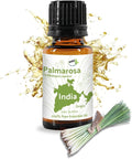 Palmarosa Essential Oil Direct from Norex Flavours India for Skin and Aromatherapy - Aceite de Palmarosa for Candle Scent for Candlemaking and Soaps (15ml)