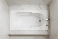 Carver Tubs - AR6032 - Modern Acrylic Fiberglass Whirlpool Tub Water Massage Bathtub, With 6 Adjustable Jets - White Acrylic Rectangle Chrome End Drain - Deep Relaxing Soak - 60"L x 32"W x 18"H