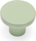 Ravinte 20 Pack Cabinet Knobs Light Green Kitchen Cabinet Knobs Round Dresser Drawer Pulls Closet Door Pulls 1-1/5 Inch