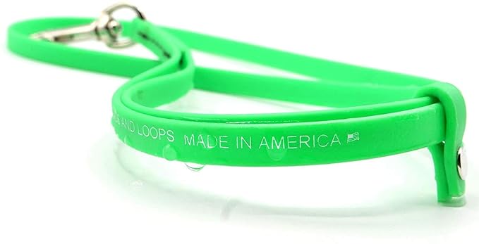 Jelly Pet Grooming Loop for Dogs | Fits Most Pet Grooming Tubs/Tables | Easy to Clean, Waterproof & Durable Noose Loop | Stronger Than Leather | Made in The USA (1/2'' x 24'', Hot Pink)