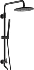 sumerain Oil Rubbed Bronze Shower System for Retrofit&Remodel with 9 Inch Rain Shower Head