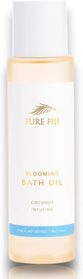 Pure Fiji Bath Oil, Conditioning Body Moisturizer with Natural Ingredients Bath Essential for Women Moisturizing Bath & Body Oil - Coconut (8oz/236ml)