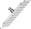 VBFF-Shower Head,rain shower head, 10 inch- Square Shower Head, 1.8 GPM Flow Rate, rainfall showerhead,VBFF08 (Brushed Nickel)