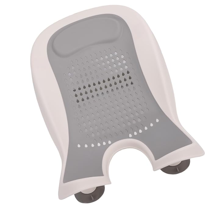 ciciglow Baby Butt Washing Basin, Portable Bath Tub with Strong Suction Cups and Soft Mesh, for Newborn Toddler Bath Time Support