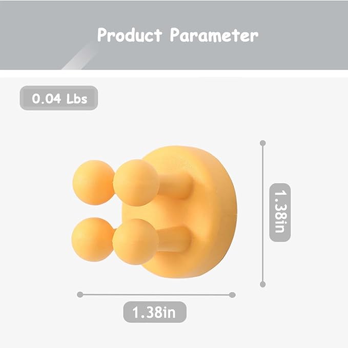 Silicone Toothbrush Holders for Bathrooms - 4 Pcs Green Wall Mounted Shower Razor Holder