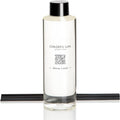 Chloefu LAN Fresh Linen Reéd Diffuser Refill 200ml/6.76 fl oz, Natural Essential Scented Oil, Best for Aromatherapy, SPA and Home, 0% Alcohol, A Fresh Clean Cotton Scent, Free Set of Sticks