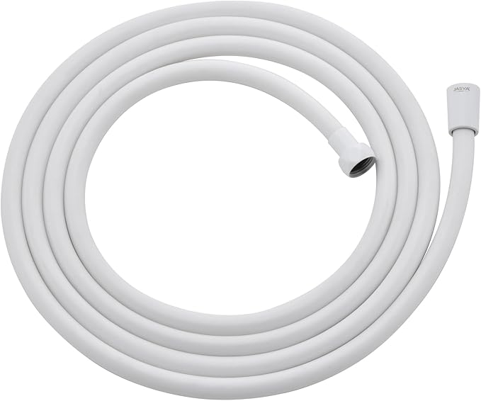 119 Inches Long Shower Hose Rv Shower Hose Extra Long Explosion Proof Anti Winding PVC Showerhead Hoses For Cleaning Pet White Showerhose Extension Smooth Flexible Hand Held Shower Hoses Replacement