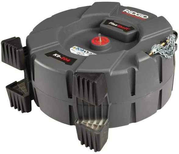 RIDGID 64273 Model K9-204 FlexShaft Drain Cleaning Machine Kit for 2"-4" Pipes