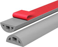 67" Shower Threshold Water Dam, Self-Adhesive Shower Barrier and Kitchen Water Stopper sealing Retention System Rubber Shower Guard Dam for Dry And Wet Separation Caulk Seal Strip Edge Trim