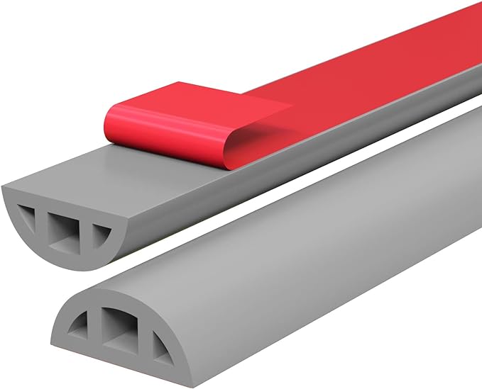 67" Shower Threshold Water Dam, Self-Adhesive Shower Barrier and Kitchen Water Stopper sealing Retention System Rubber Shower Guard Dam for Dry And Wet Separation Caulk Seal Strip Edge Trim