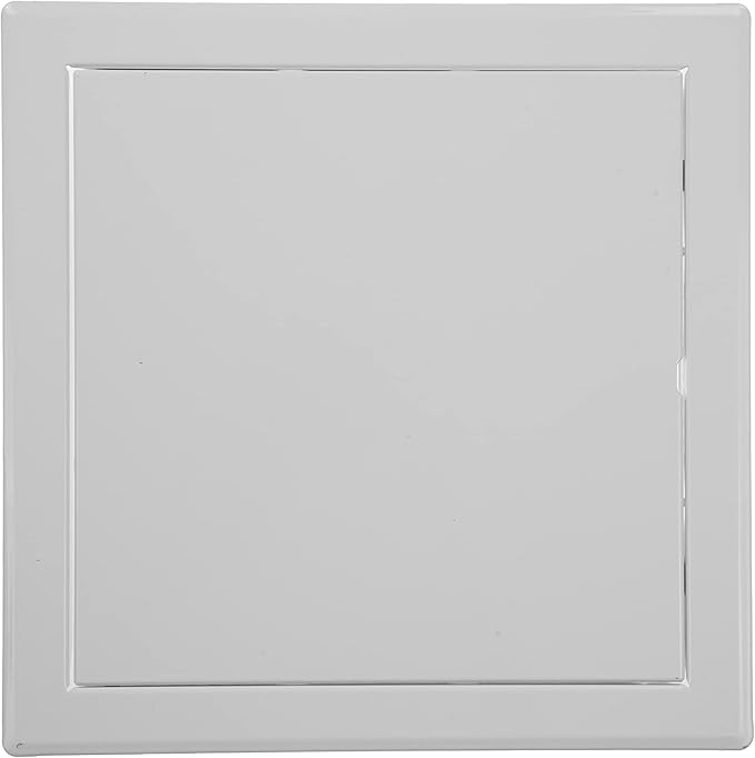 Vent Systems 8'' x 8'' Inch White Metal Access Panel - Easy Access Doors - Access Panel for Drywall, Wall, Electrical and Plumbing Service Door