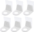10Pcs Adhesive Hanging Storage Rack Wall-Mounted Shower Gel Bottle Holder Multi-Purpose Bathroom Hook Rack for Shower Accessories Organizer