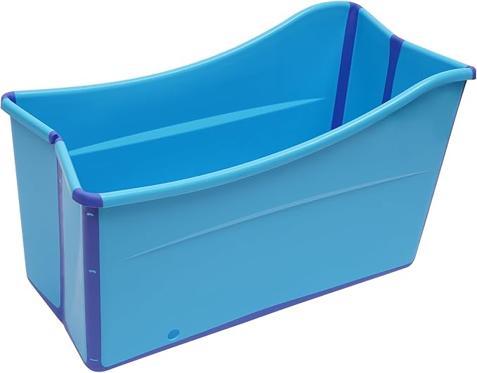 Portable Bathtub for Adults, 38Inch Foldable Bathtub Bathroom SPA Tub Cold Plunge Tub Collapsible Bathtub for Hot Ice Water