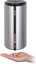 29fl.oz/850ml Commercial Automatic Liquid Soap Dispenser Wall-Mounted Large Capacity Model AD1209 Silver