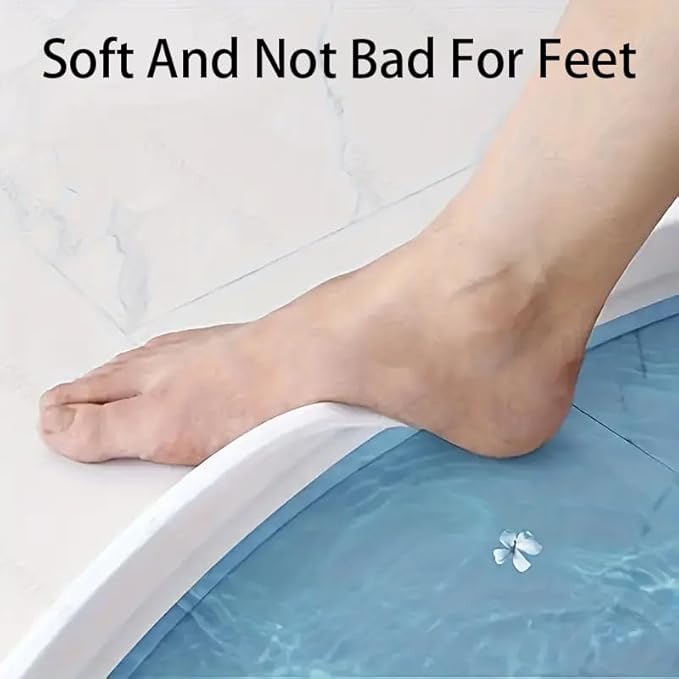 Adjustable Shower Water Blocker – Splash Guard for Bathtub & Walk-in Shower | Triangular Reinforced, Durable Silicone | Easy Peel-and-Stick Installation | Waterproof, Anti-Mold & Custom Shapes