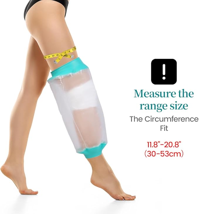 Cast Covers for Shower Leg, Waterproof Cast Cover for Showering