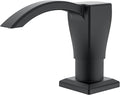 Ultimate Unicorn Kitchen Sink Soap Dispenser, Built in Soap Dispenser for Kitchen Sink, Under Sink Soap Dispenser Matte Black, ABS Plastic, with 13 Ounce Soap Bottle, U-SD001B