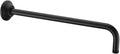 BESTILL 16 Inch L-Shaped Shower Head Extension Arm, Shower Arm and Flange Included, Matte Black