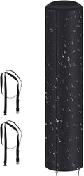 Solar Shower Cover, Windproof Outdoor Protector, 86.61×25.98 Inches Garden Shower with Protection, Camping Accessory, Shield Cover with Easy Installation, Backyard Tool for Patio