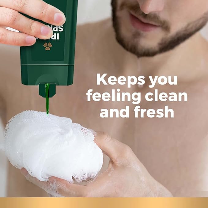 Irish Spring 5 in 1 Body Wash for Men, Men's Body Wash, Smell Fresh and Clean for 24 Hours, Conditions and Cleans Body, Face, and Hair, Made with Biodegradable Ingredients, 30 Oz Pump (Pack of 2)