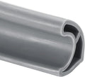 uxcell Shower Water Barrier, 67" TPE Splash Guard Shower Water Stopper Retention System for Bathtub Sink Washing Machine Dry and Wet Separation, 1.18"W x 1.77"H, Gray