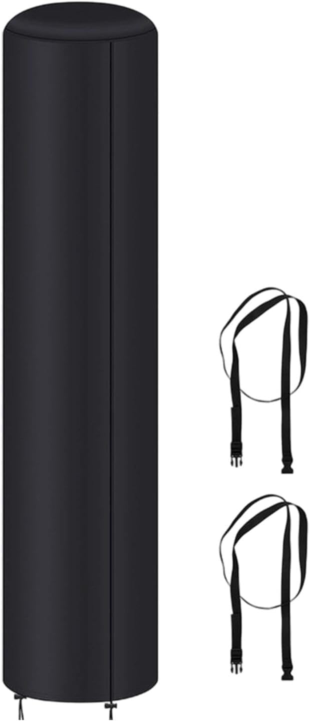 rockible Outdoor Solar Shower Cover Solar Shower Enclosure,Sturdy 25.98x87.01inch,Weather Protection Case for 10.6 Gallon