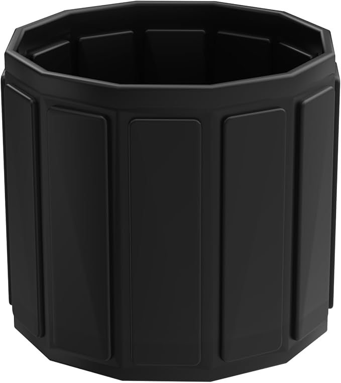 Portable Bath Tub for Adult, Foldable Soaking Bathtub for Hot SPA&Ice Bath, Foldable Small Bathtub Collapsible Tub for Bathing, Quick Setup No Installation Space-Saving Storage (black, 25.6X31.5 IN)
