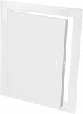 8" x 10" White Metal Access Door. Shaft Door Panel for Plumbing, Electricity, Heating, Alarm. Bathroom Access Hole Cover
