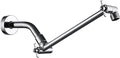 Adjustable Shower Head Extension Arm, All Metal Shower Head Extender with Locking Nut, G1/2 Universal Connector for Fixed/Rain/Handheld Showerheads, Easy Installation (Chrome, 10 Inch)